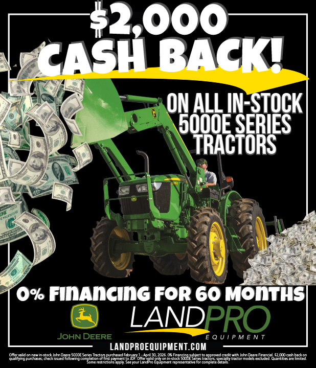 $2,000 CASH BACK | 0% FINANCING FOR 60 MONTHS