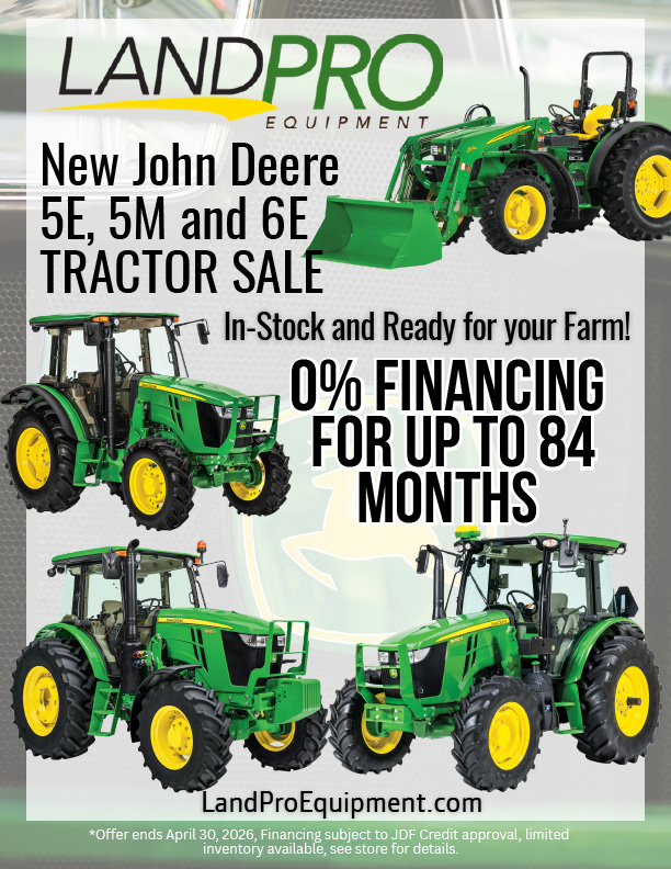 New John Deere 5E, 5M and 6E TRACTOR SALE | In-Stock and Ready for your Farm!
