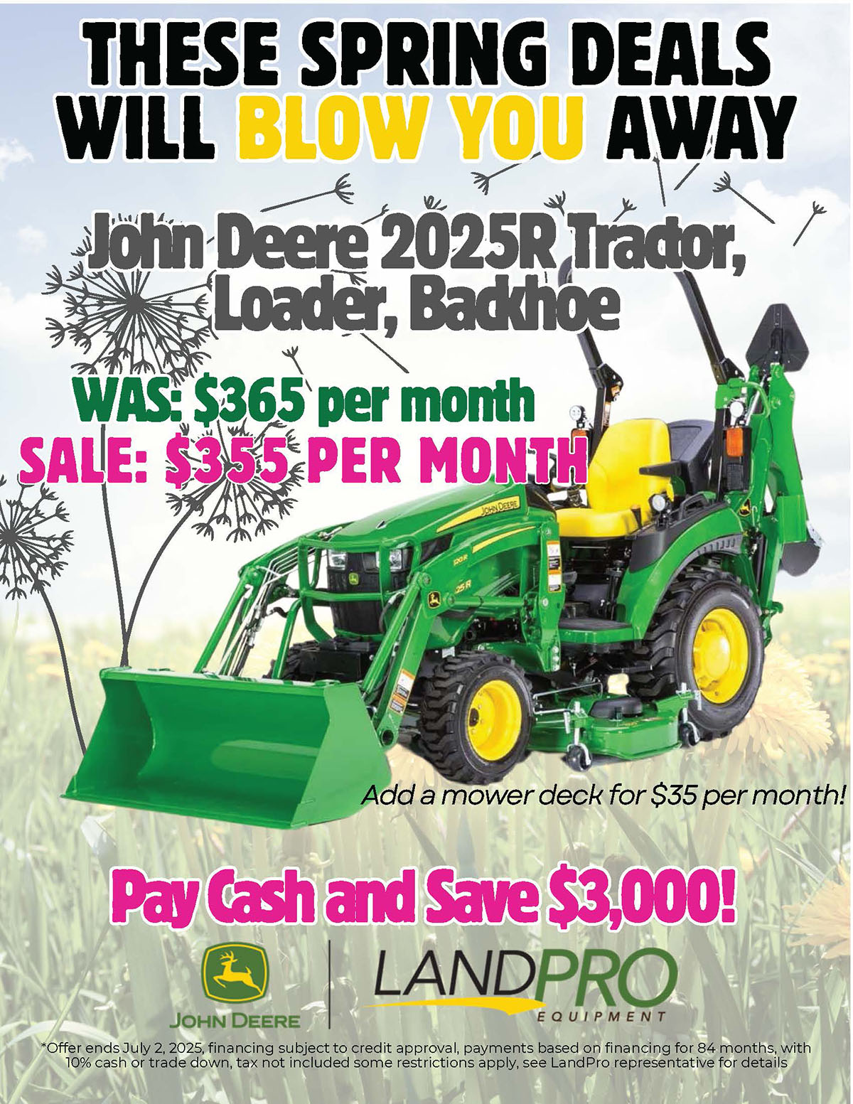 2025R TLB and 3000 Series 3 Page 1