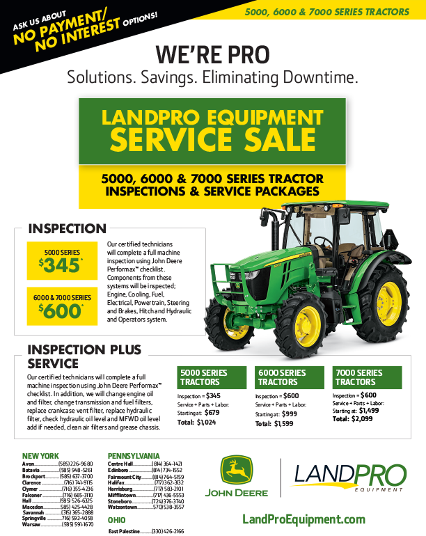 360° Solutions 500060007000 Series » LandPro Equipment; NY, OH & PA