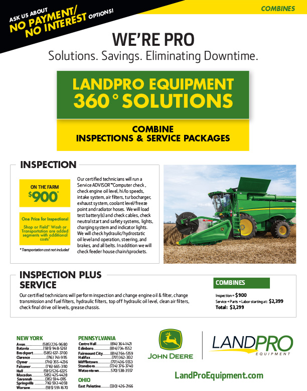 AG Service Specials Combines