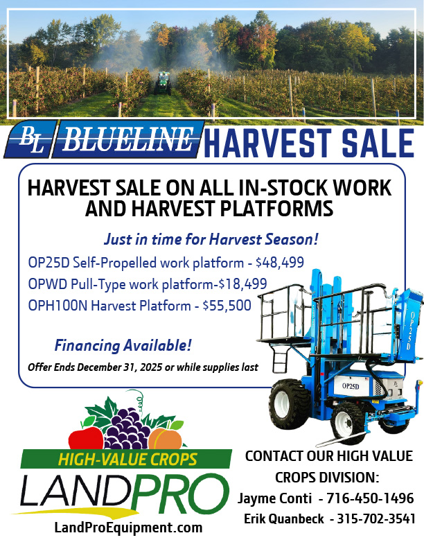 BLUELINE HARVEST SALE | ALL IN-STOCK WORK AND HARVEST PLATFORMS