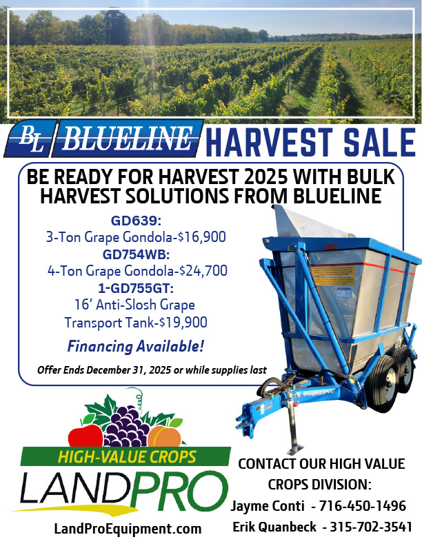 BLUELINE HARVEST SALE | BE READY FOR HARVEST 2025 WITH BULK HARVEST SOLUTIONS