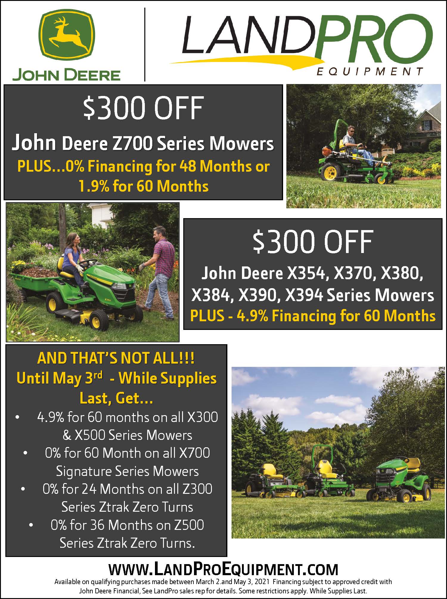 Mowers » LandPro Equipment; NY, OH & PA