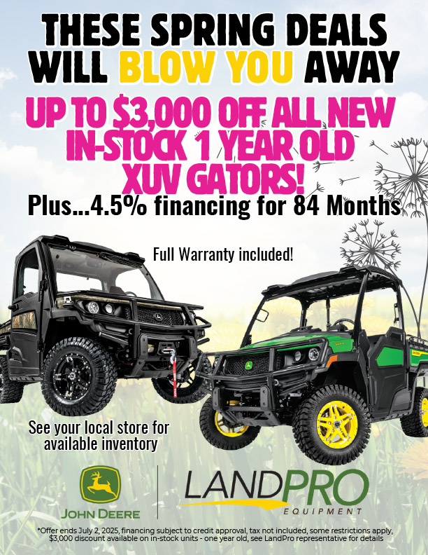 THESE SPRING DEALS WILL BLOW YOU AWAY | XUV GATORS