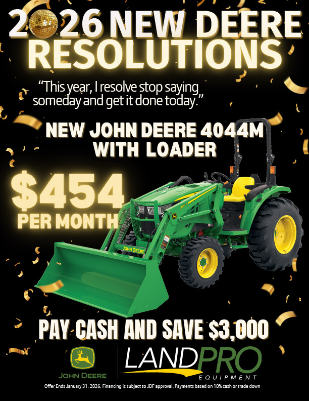 4044M SALE | 2026 NEW DEERE RESOLUTIONS 4044M SALE | 2026 NEW DEERE RESOLUTIONS