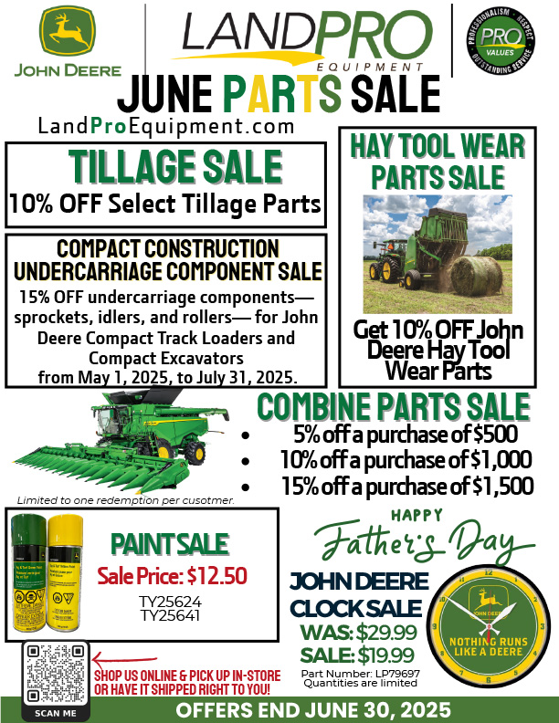 JUNE PARTS SALE | 