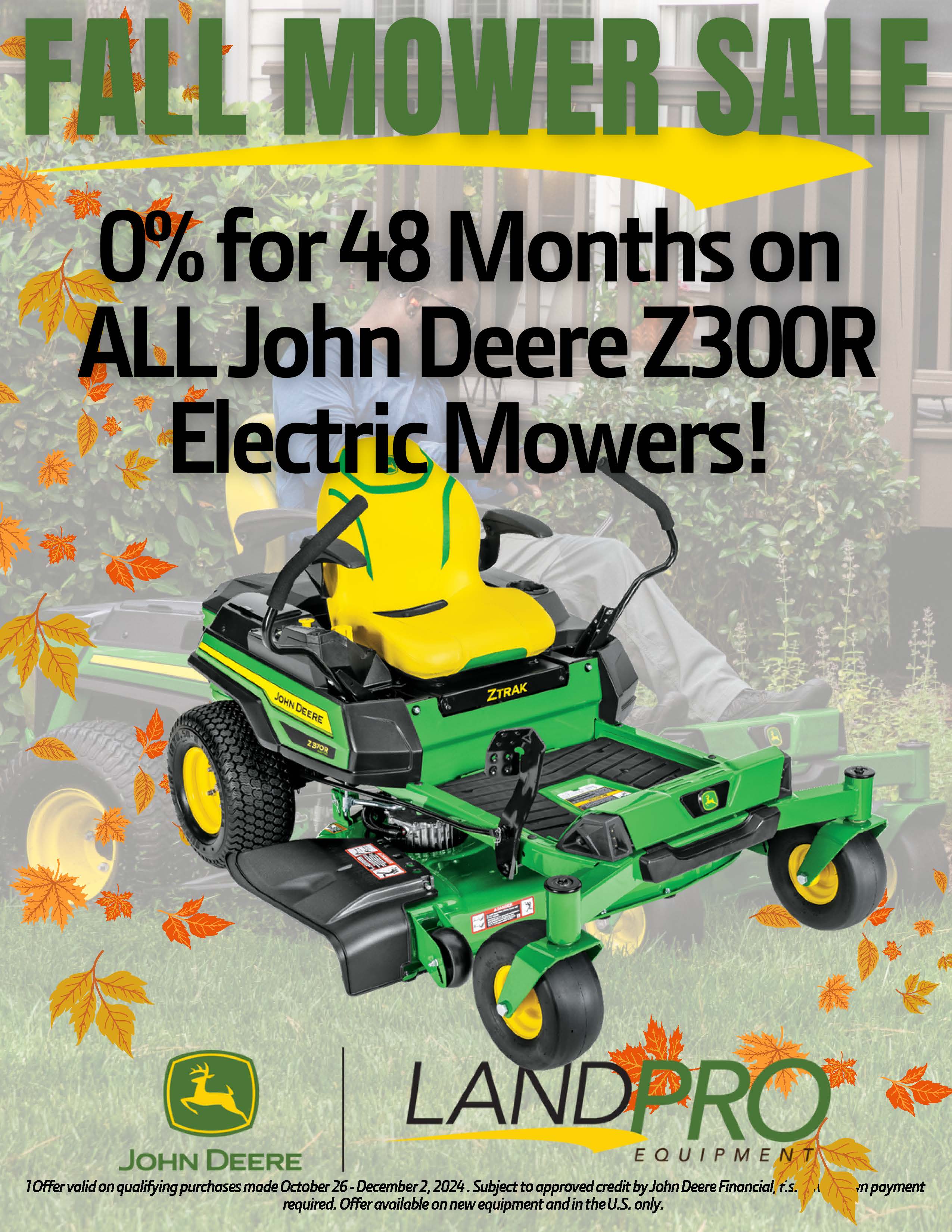 Mowers On Sale LandPro Equipment NY OH PA