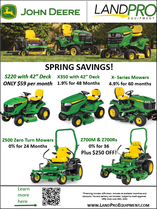 SPRING SAVINGS SPECIALS! | 