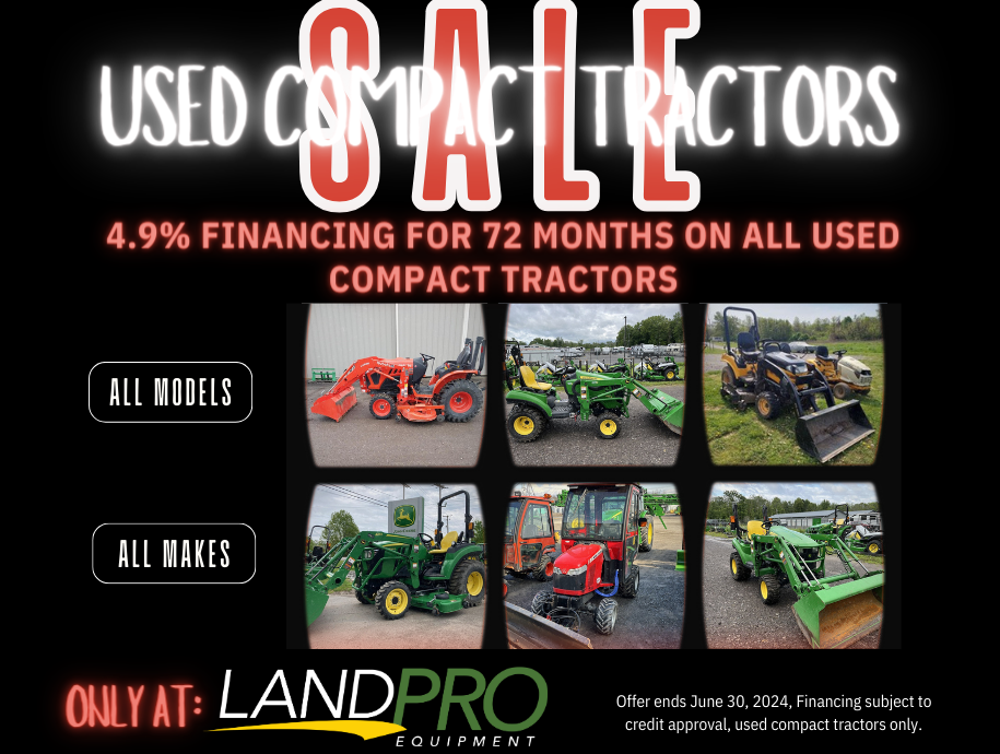 John Deere Equipment LandPro Equipment Serving Ohio, Pennsylvania