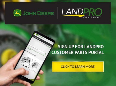 Order Parts Online - Sign up for LandPro Customer Parts Portal here